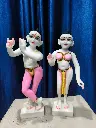 15 Inch Isckon Idol Marble Dust