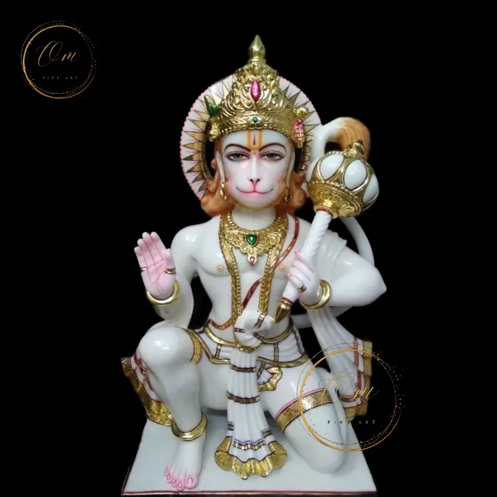 Hanuman Ji Marble Idol
