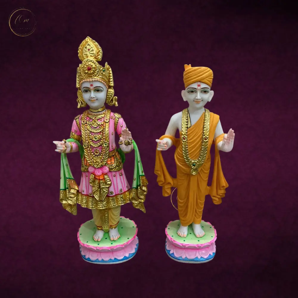 Swami Narayan Marble Dust Idol 18 Inche