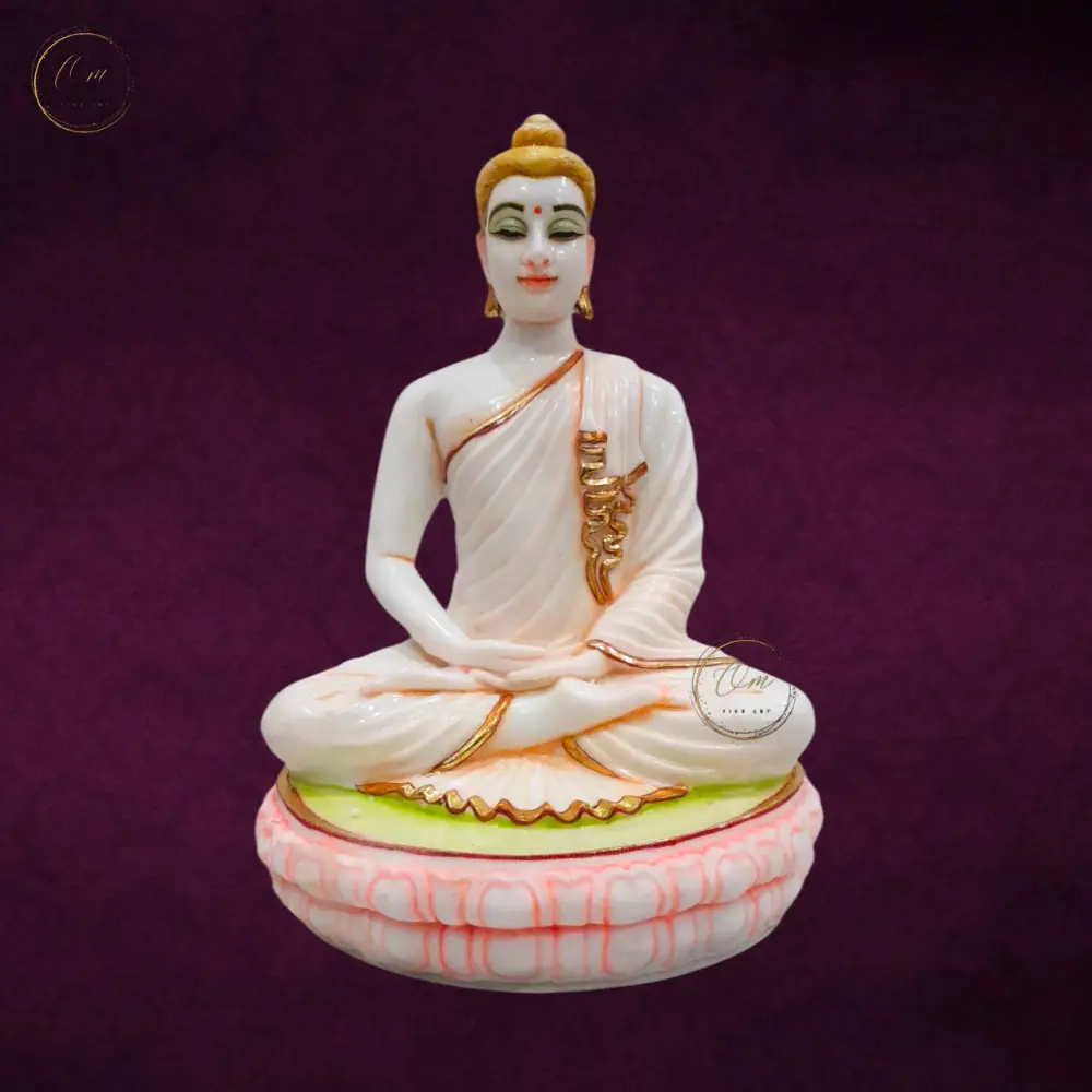 Budda Marble Dust Idol 12 Inches