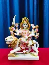 Durga Maa 9 inch Marble Dust Idol