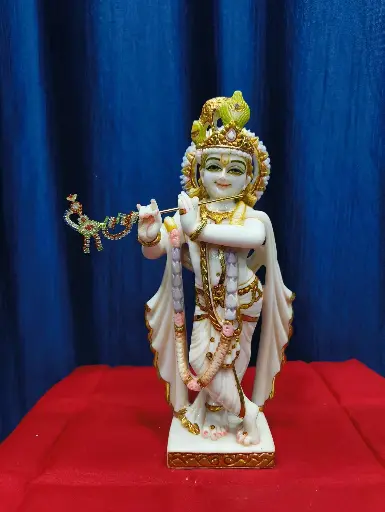 Krishna Ji Marble Dust Murti
