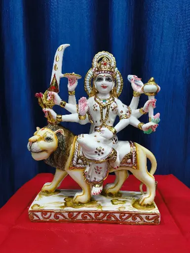 Durga Maa Marble Dust Murti