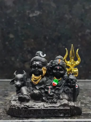 Mini Shiv Parivar Murti