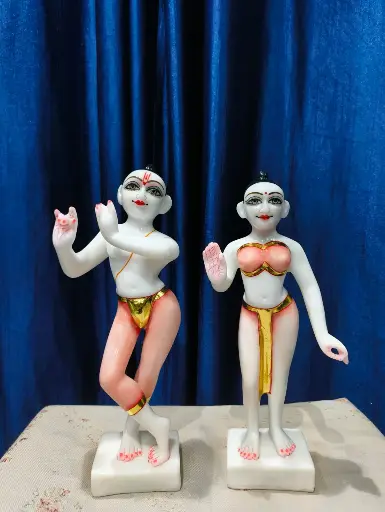 12 Inche Iskon Radha Krishna Murti