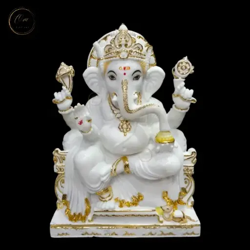Ganesh Ji Marble Idol