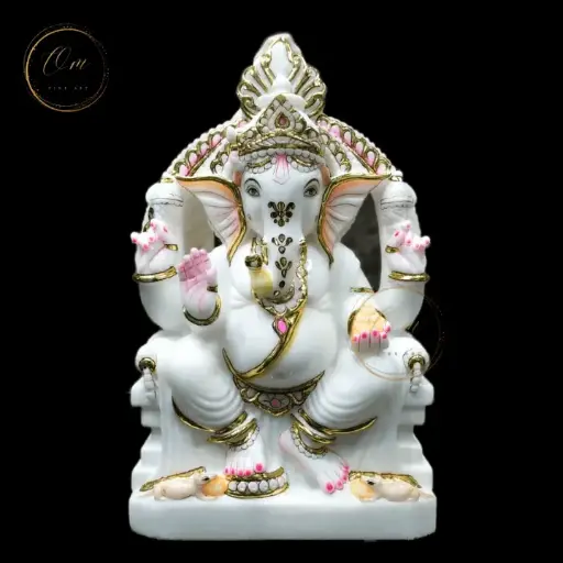 Ganesh Ji Marble Idol