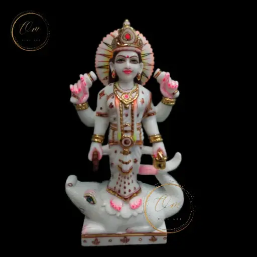 Khodiyar Maa Marble Idol