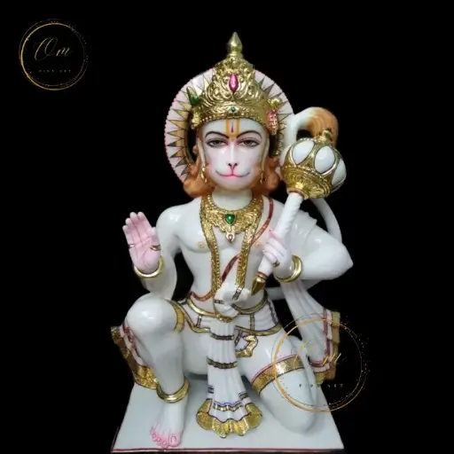Hanuman Ji Marble Idol