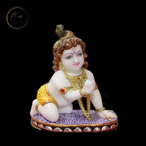 Laddu Gopal Ji Marble Idol