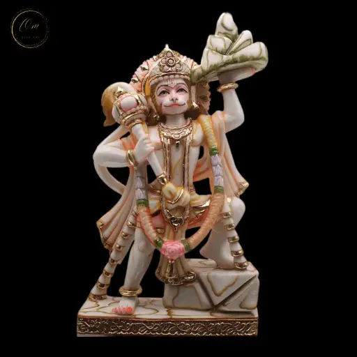Veer Hanuman Marble Murti