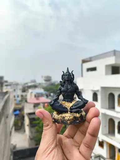 Mahadev Idol Black Color
